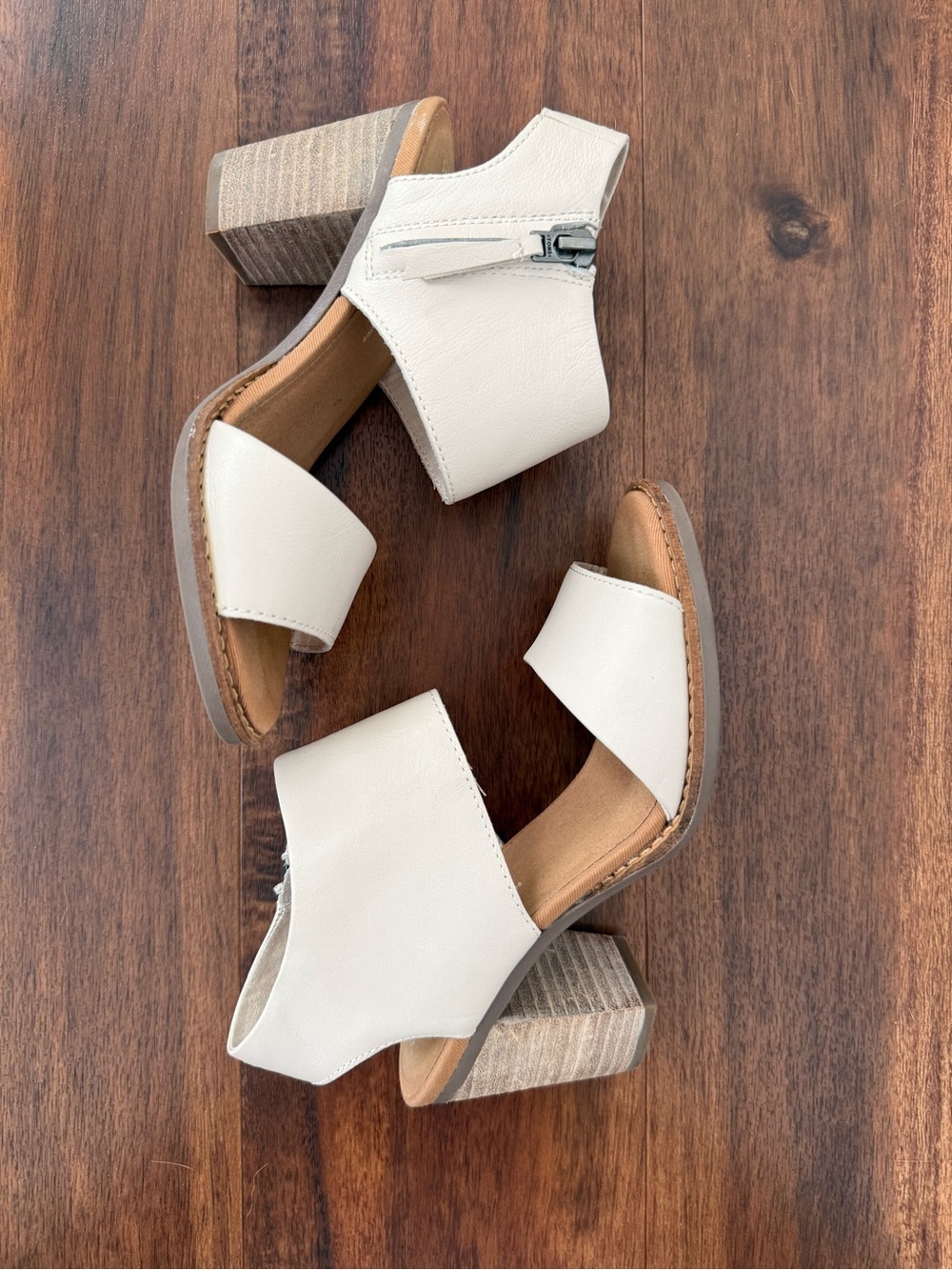 TOMS Majorca Cutout Heeled Sandal- Size5